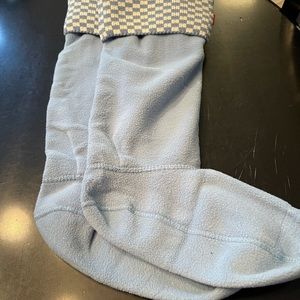 Hunter LONG rain boots socks